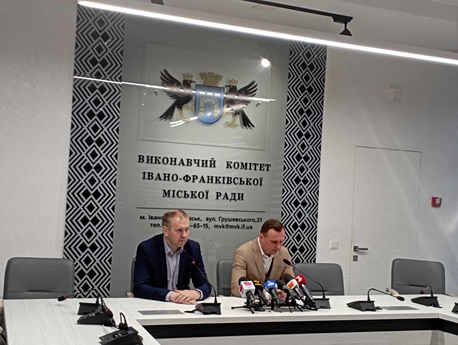 Пресконференція в Івано-Франківській міській раді.