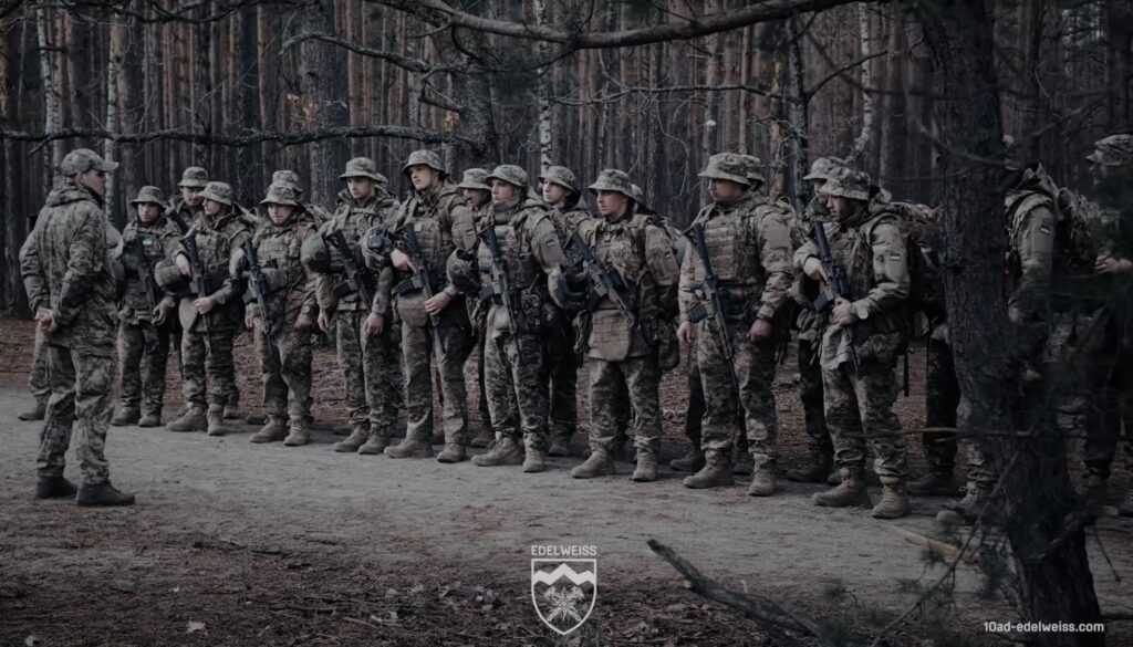 Як тренується молоде поповнення прикарпатської бригади "Елельвейс"