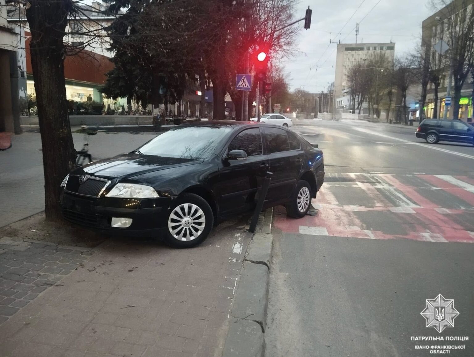 У Франківську трапилась потрійна ДТП. ФОТО