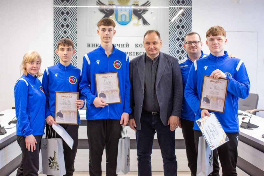 У Франківську відзначили спортсменів, які здобули призові місця на Чемпіонаті Європи з тхеквондо