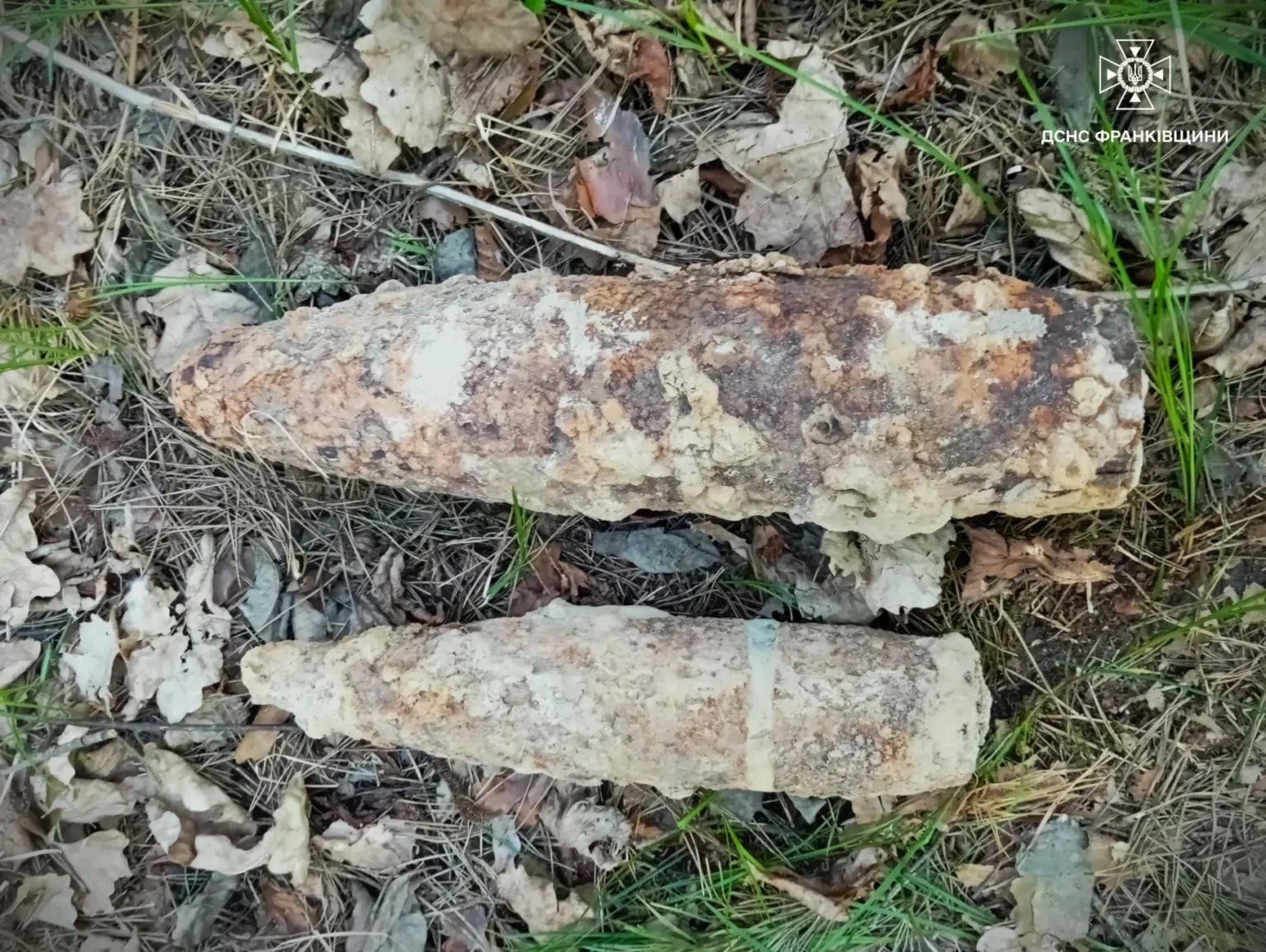 На Франківщині знешкодили два артснаряди часів Другої світової війни