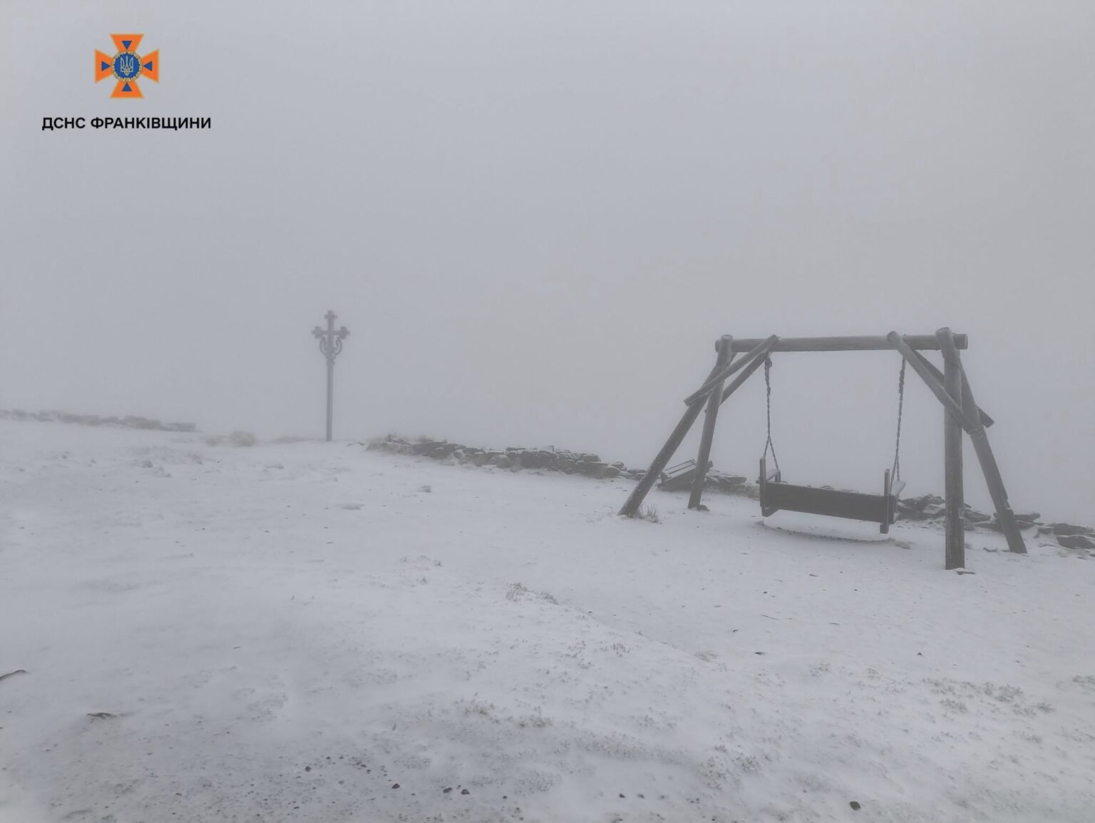 У високогірній частині Прикарпаття сьогодні випав сніг