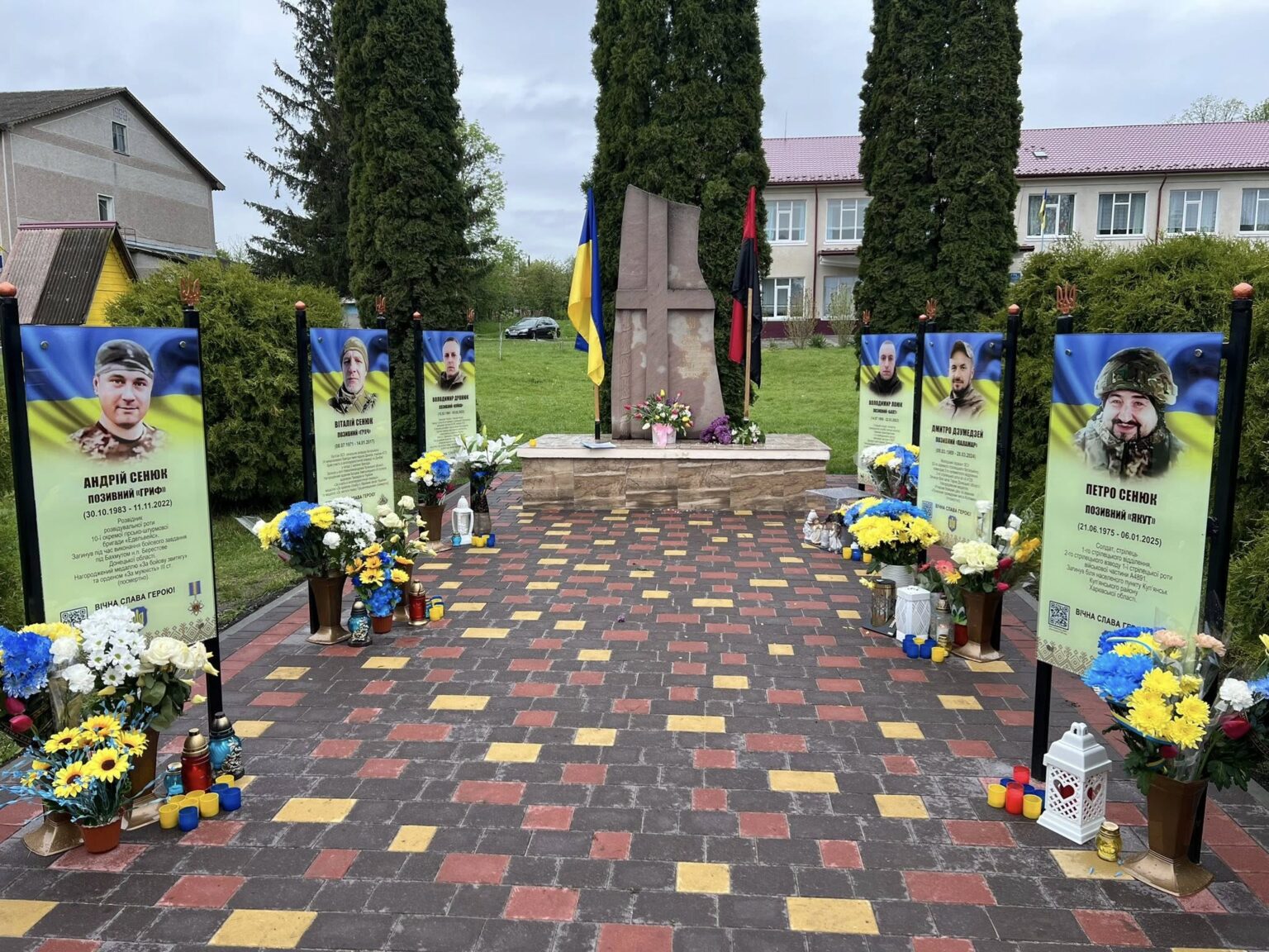 На Городенківщині відкрили Алею Героїв ФОТО