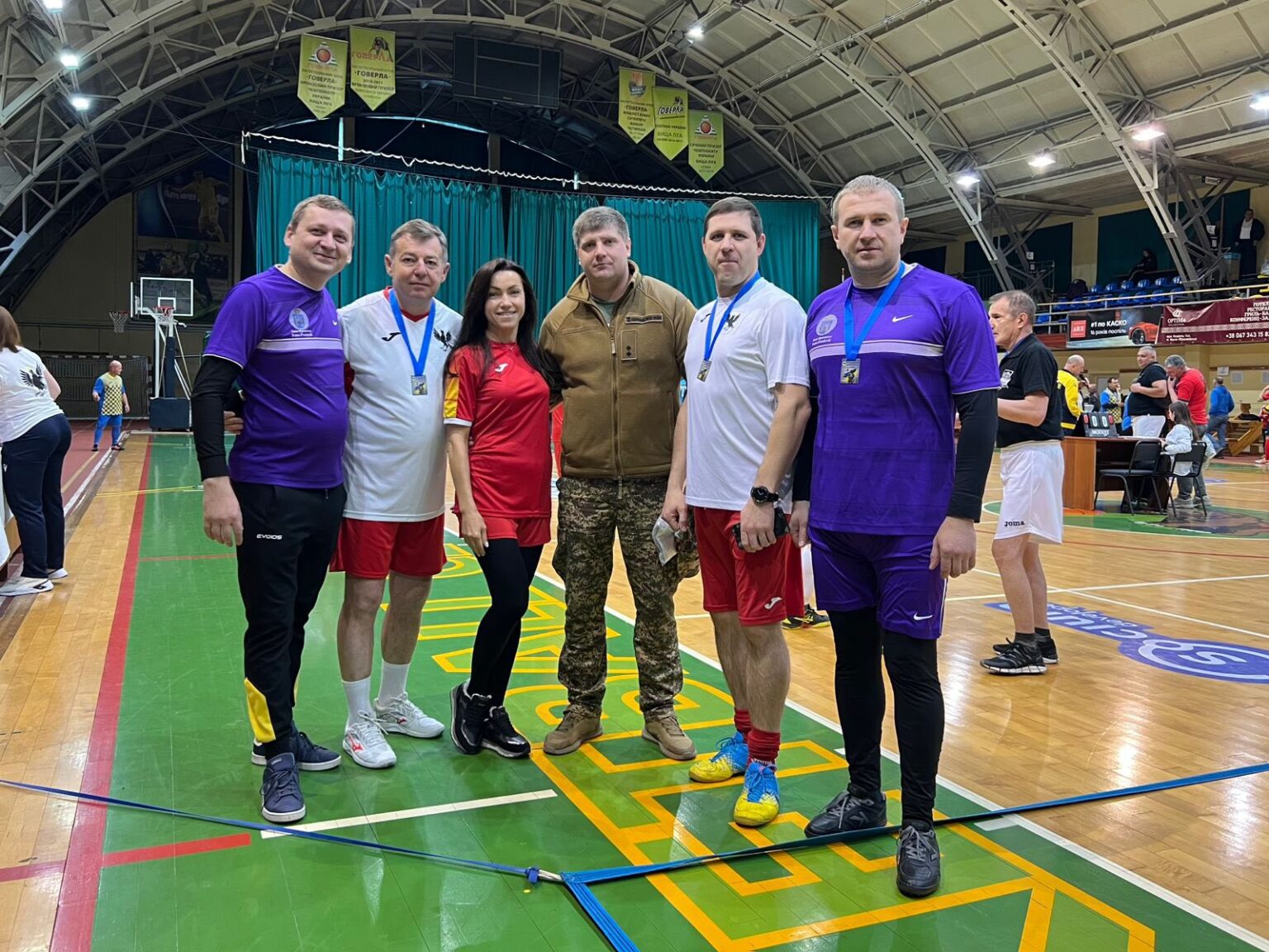 Франківська облрада провела спортивно-патріотичну акцію до Дня героїв, щоб зібрати кошти на потреби