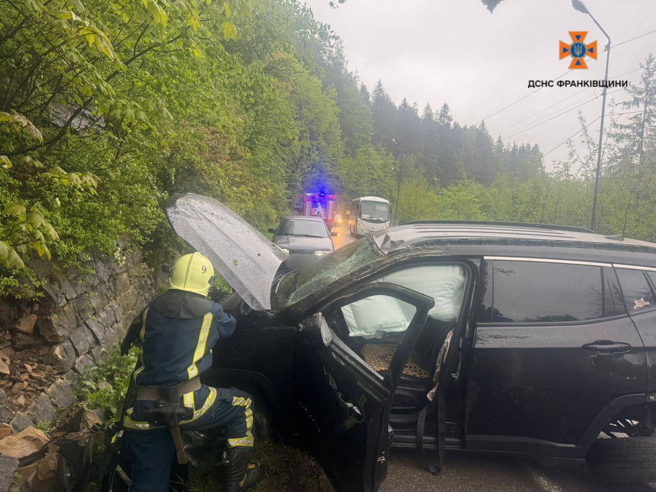 Курйозна ДТП трапилася у Яремче