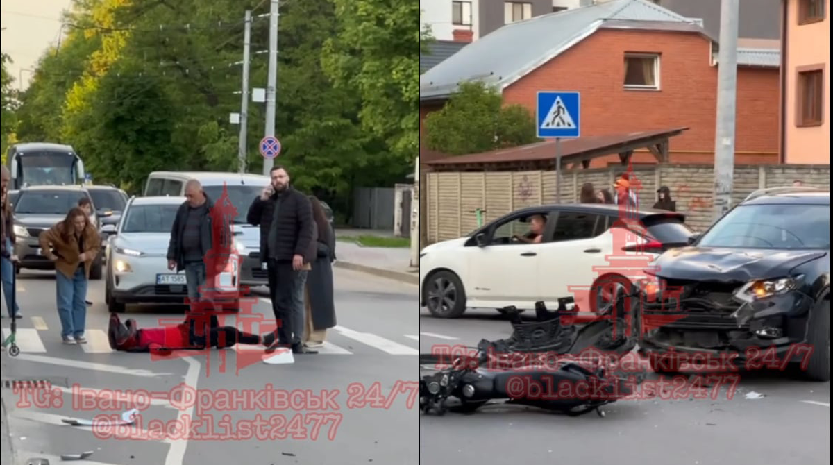 У Івано-Франківську на Мазепи трапилася потужна ДТП: Є постраждалі ВІДЕО