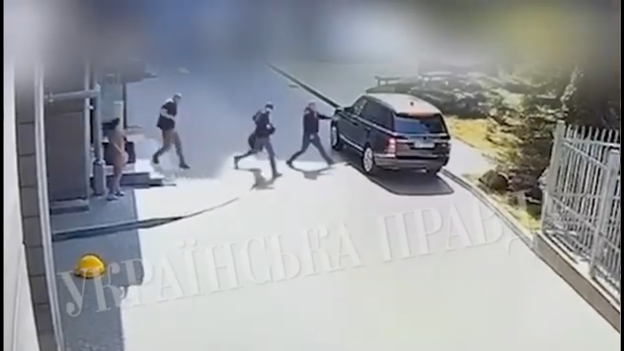 З'явилося ВІДЕО замаху на Сергія Стерненка