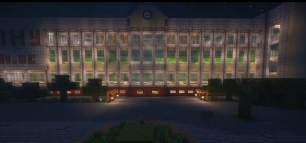Школяр створив франківський університет у Minecraft