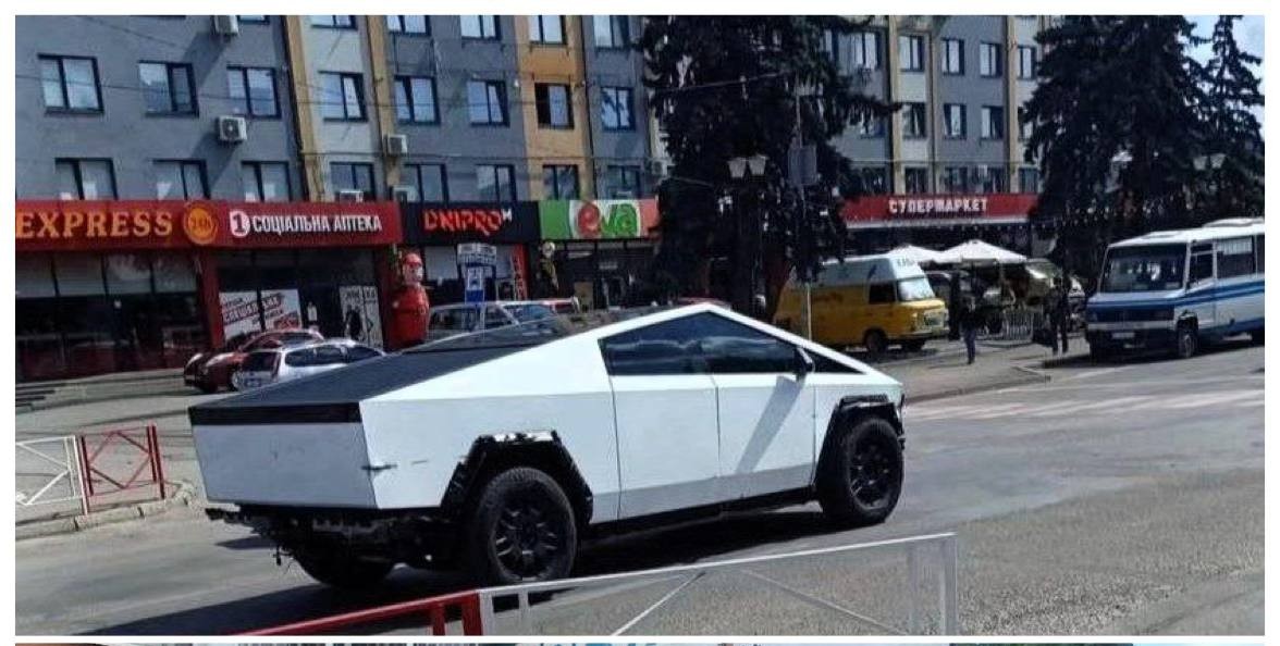 Білий футуристичний автомобіль на міській вулиці