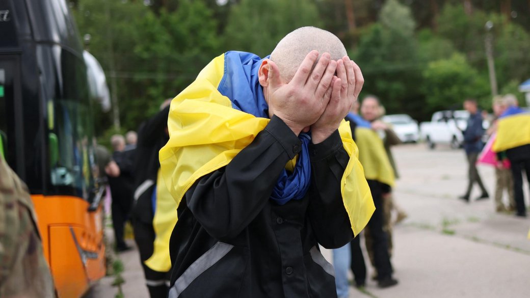 З полону повернувся військовий з Прикарпаття Роман Багрійчук
