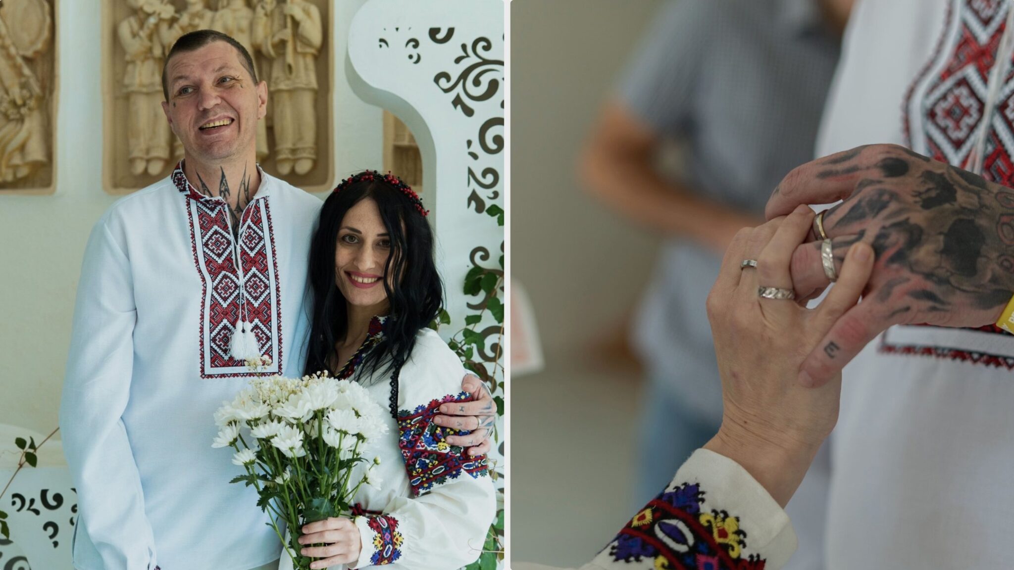 У Калуші ветеран із Запоріжжя побрався з коханою