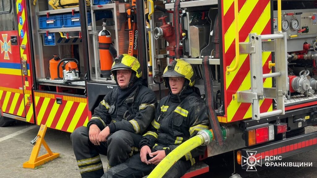 В Івано-Франківську горіла “Панорама Plaza”