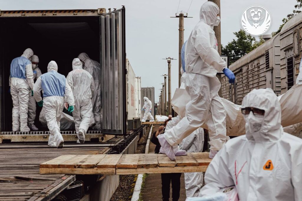 В Україну повернули 1200 тіл загиблих