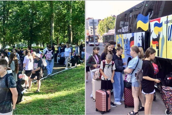 Діти з Гуляйполя приїхали відпочивати на Прикарпаття
