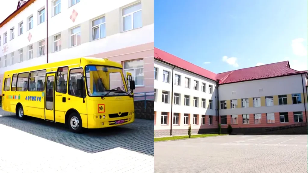 Яремчанська громада отримала шкільний автобус для дітей з особливими освітніми потребами