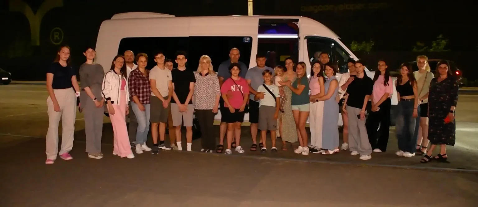 З Івано-Франківська діти Героїв вирушили на відпочинок в Тракай