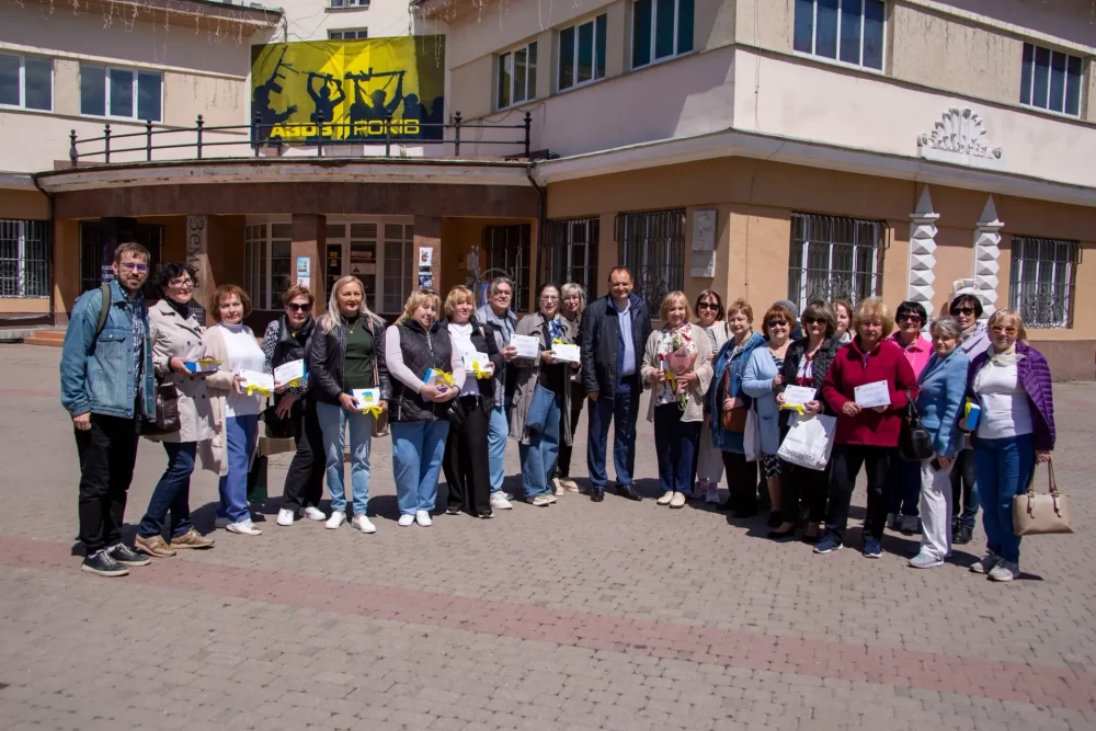 В Івано-Франківську курси української мови знову об'єднали тих, хто прагне говорити вільно