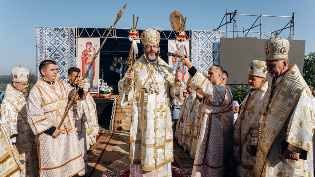 Глава УГКЦ освятив новий храм на Івано-Франківщині