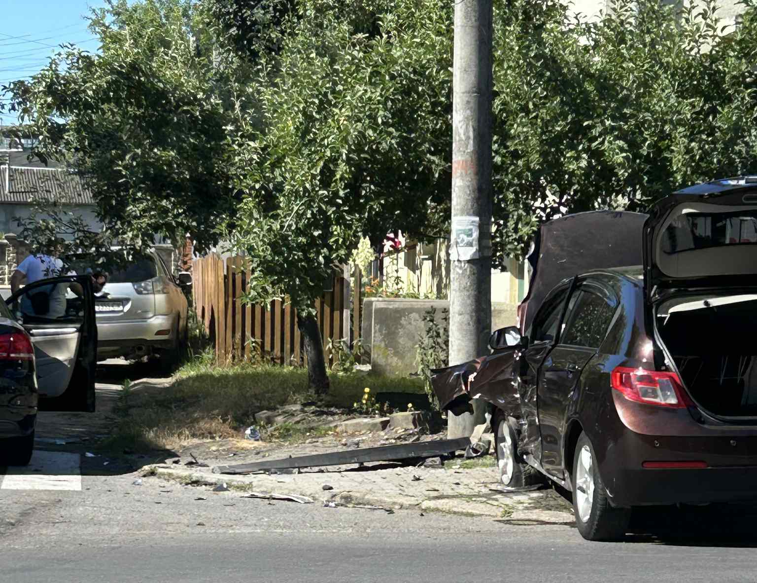 ДТП на Хоткевича: зіткнулись два легковики. ФОТО