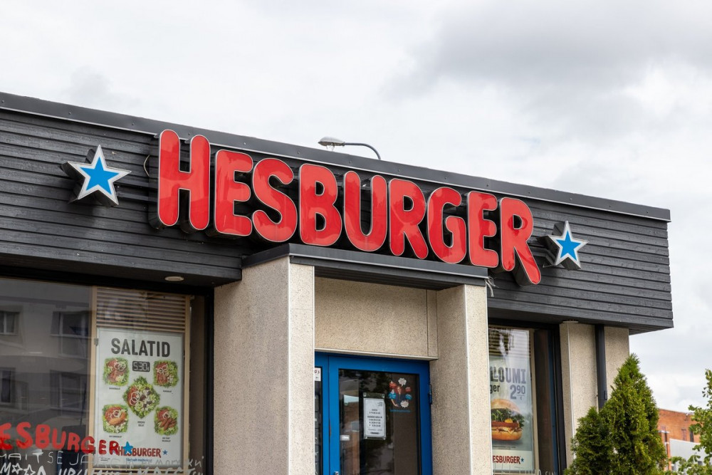 Фасад ресторану швидкого харчування Hesburger