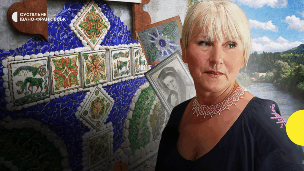 "Мені мармурів не треба": як Оксана Сусяк з Верховини оздоблює оселю річковим камінням, керамікою і розбитим посудом