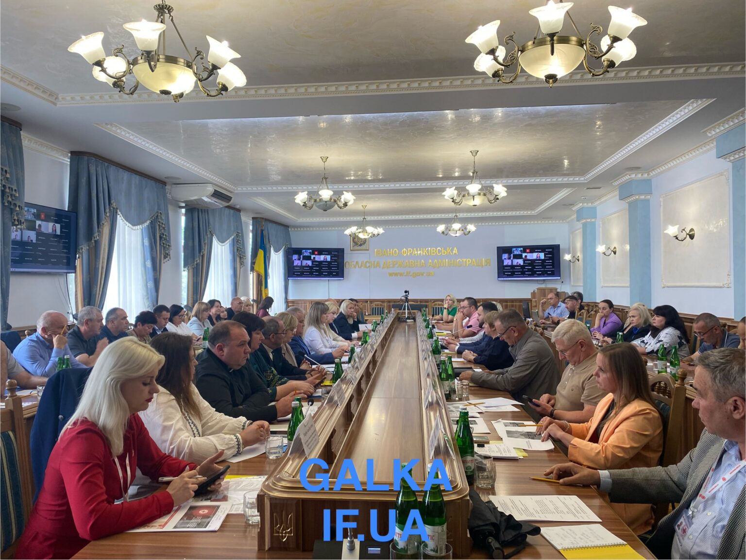 Нарада в Івано-Франківській обласній адміністрації
