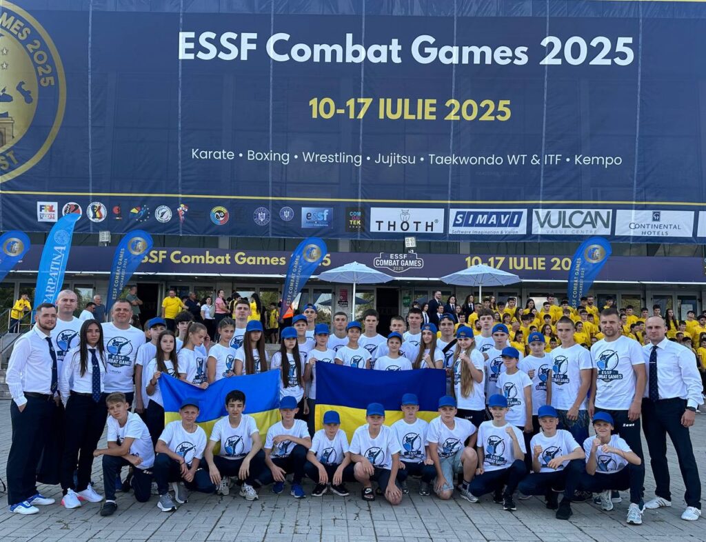 Українські школярі тріумфували на Європейських іграх єдиноборств у Румунії