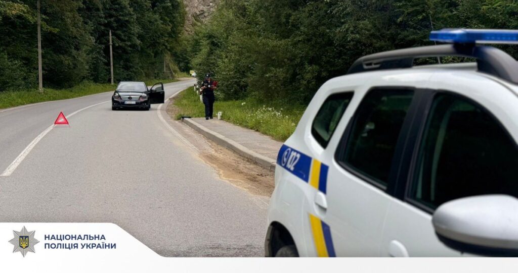 На Прикарпатті водійка збила 11-річну дитину. ФОТО
