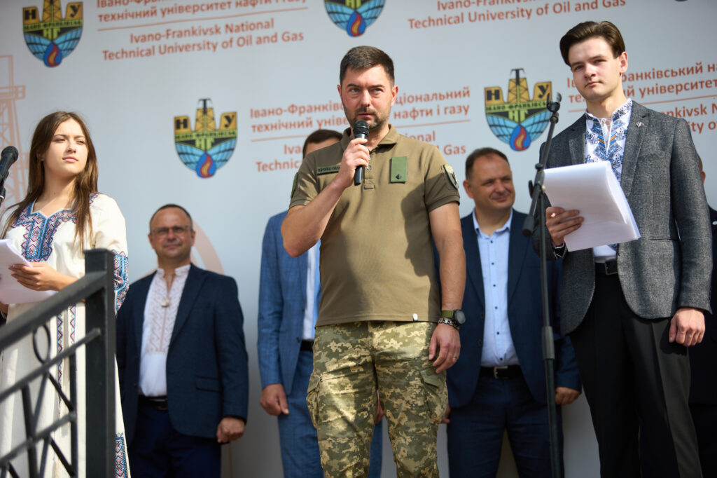 Виступ національного університету нафти й газу
