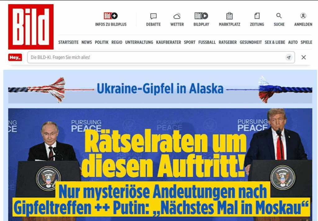 Самі́т Україна у Алясці засідання лідерів