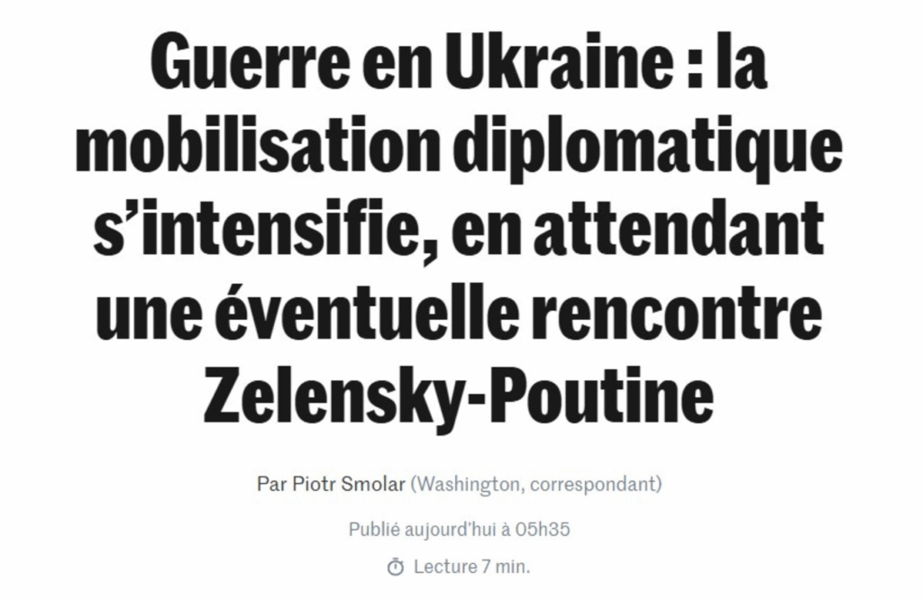 Дипломатія навколо війни в Україні активізується.