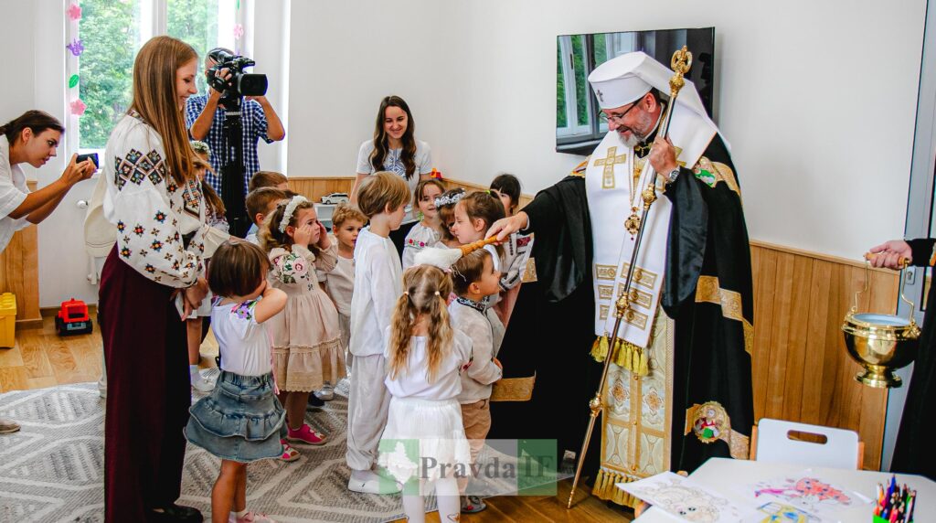 У Франківську на Шевченка відкрили Католицький садок св. Василія Великого ФОТОРЕПОРТАЖ/ВІДЕО