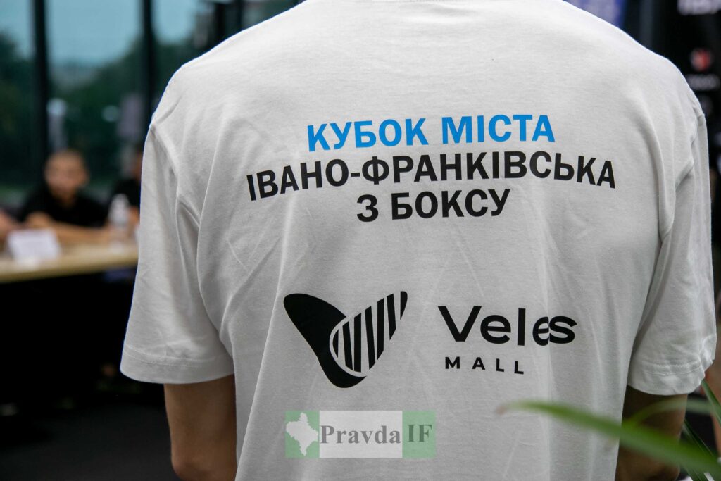 Футболка з написом про кубок Івано-Франківська