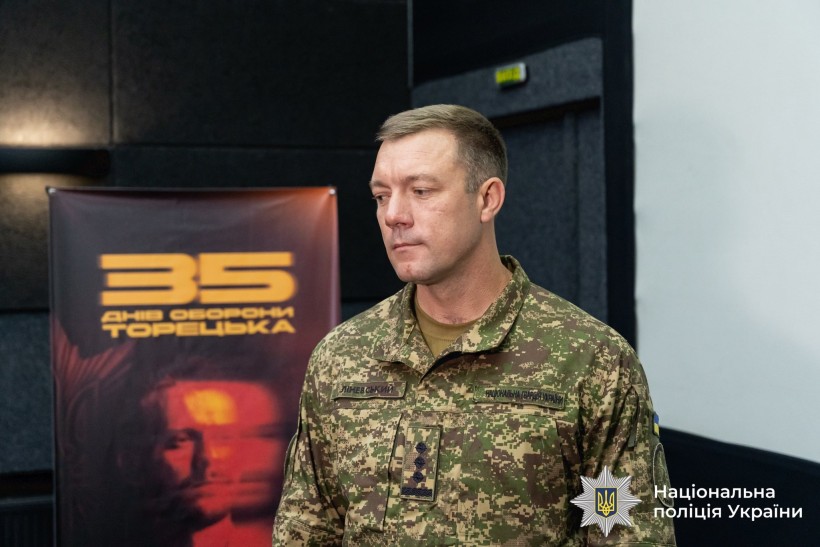 У Франківську відбувся показ фільму «35 днів оборони Торецька» про героїзм бійців бригади поліції «Лють»