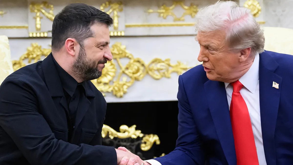 Чотири «дякую» за 10 секунд. Як Зеленський і союзники України зачаровували Трампа