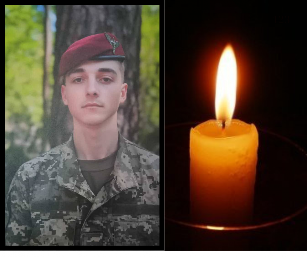 Сьогодні на Снятинщині проведуть в останню путь молодого десантника Тараса Фодчука