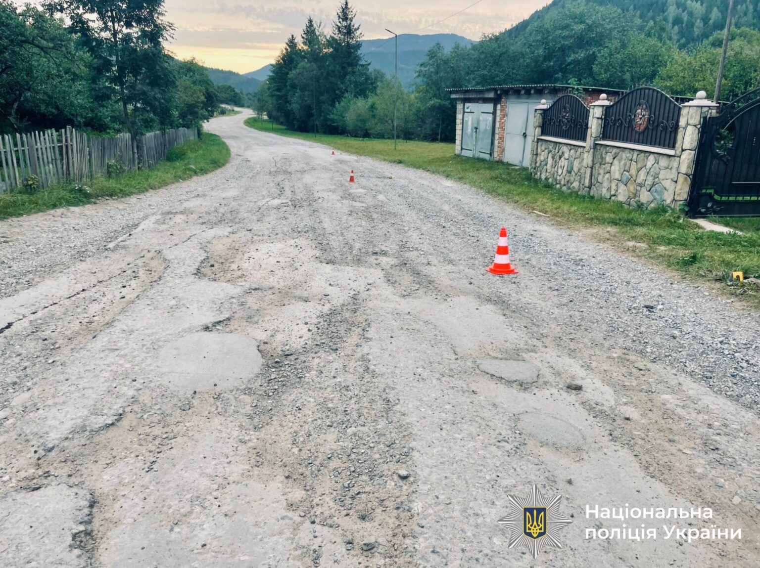 На Прикарпатті затримали нетверезого мотоцикліста, який потрапив у ДТП. ФОТО