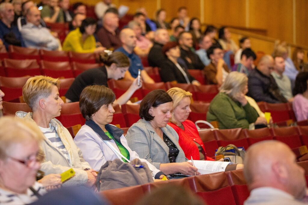 Глядачі на конференції