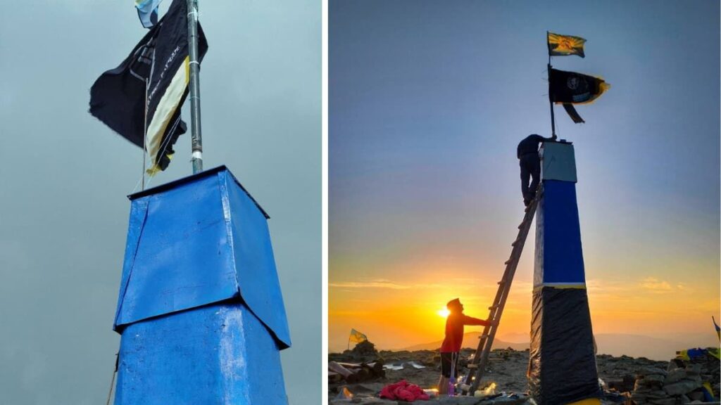 На Говерлі встановили громовідвід. ФОТО