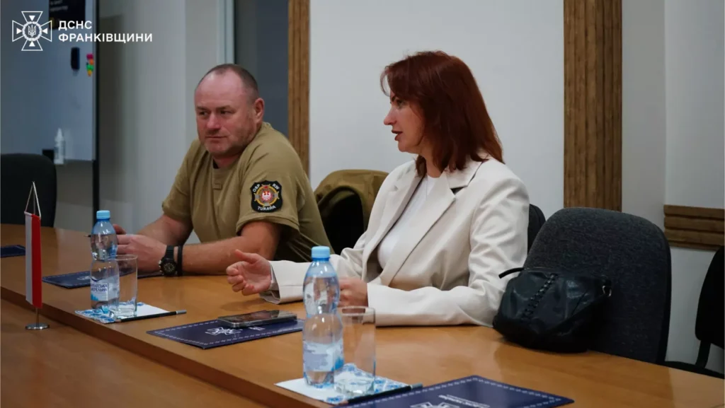 Зустріч в офісі ДСНС Франківщини.