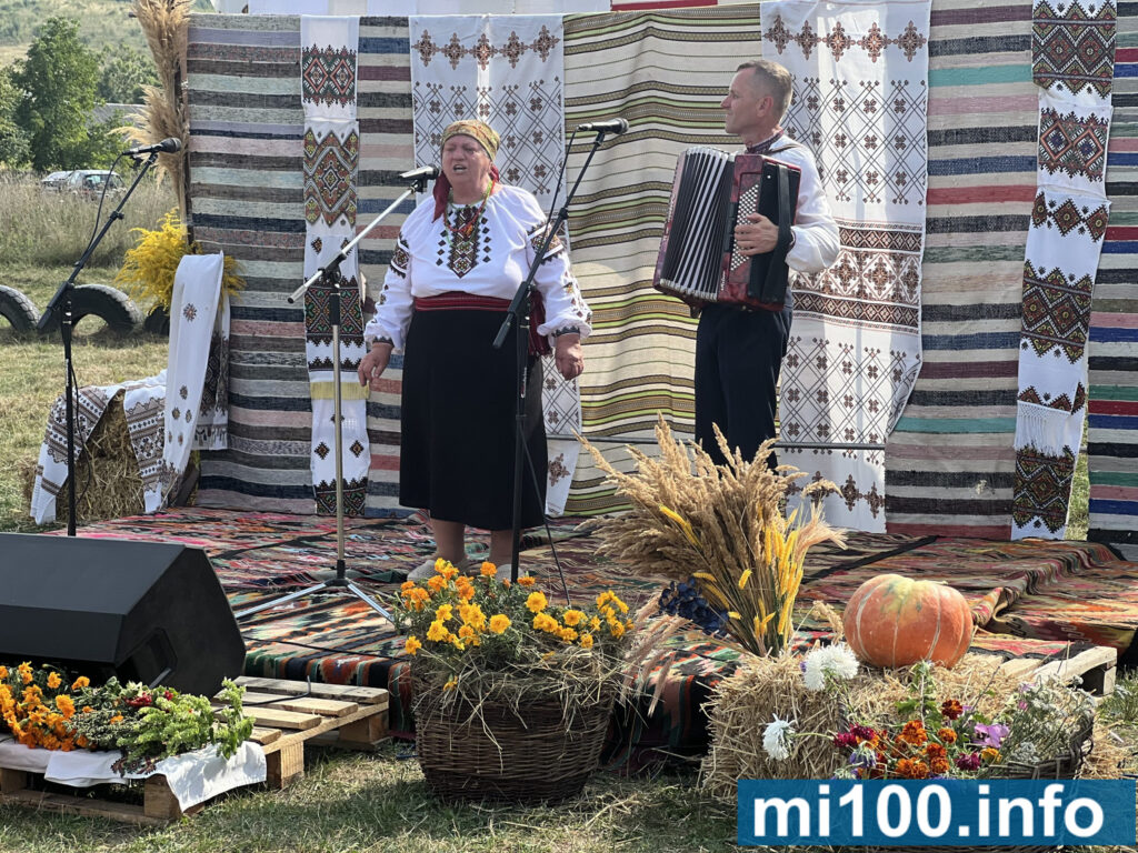 Традиційний український виступ з баяном на фестивалі
