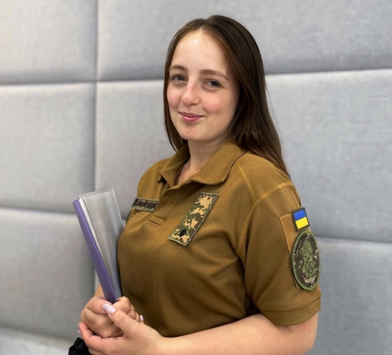 Психологиня франківського «Дому Воїна» Софія Костик стала на захист України