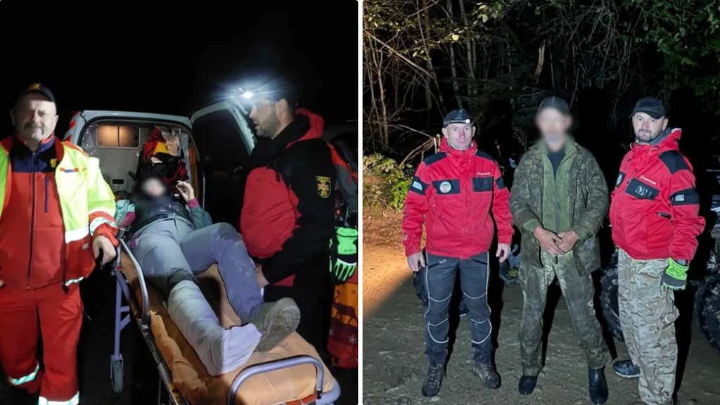 Рятувальники допомогли травмованій у Карпатах туристці та грибнику. ФОТО