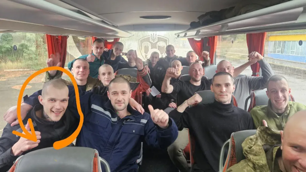 Під час обміну полоненими додому повертається прикарпатець Володимир Пугач