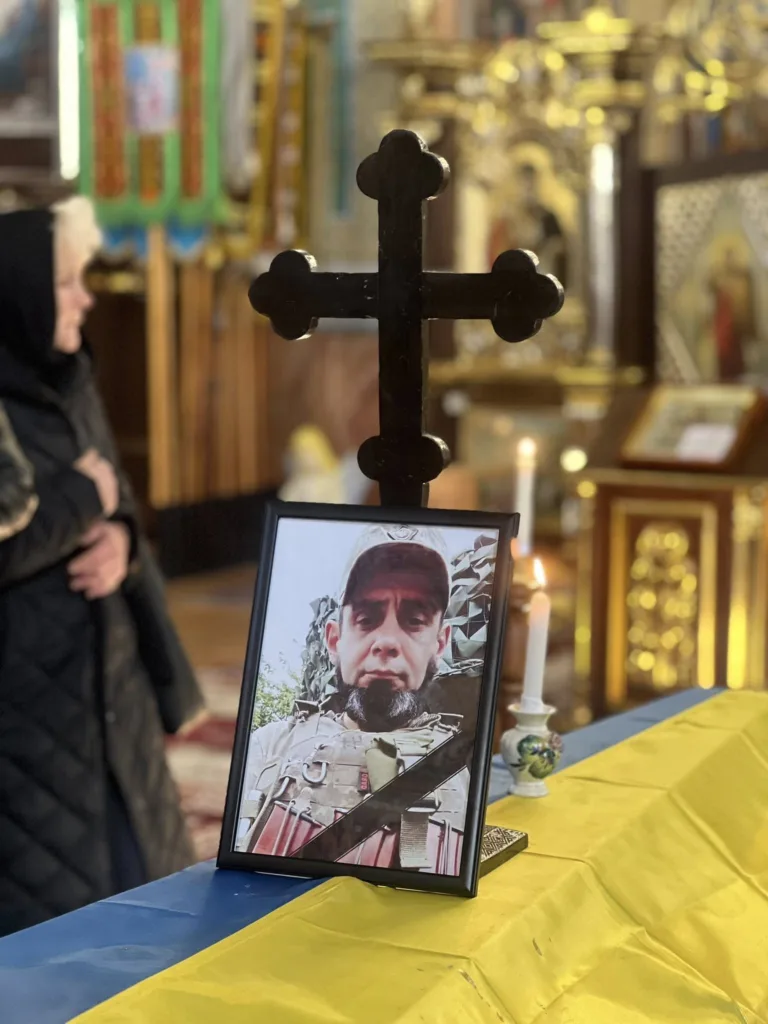 Меморіал воїна в українській церкві