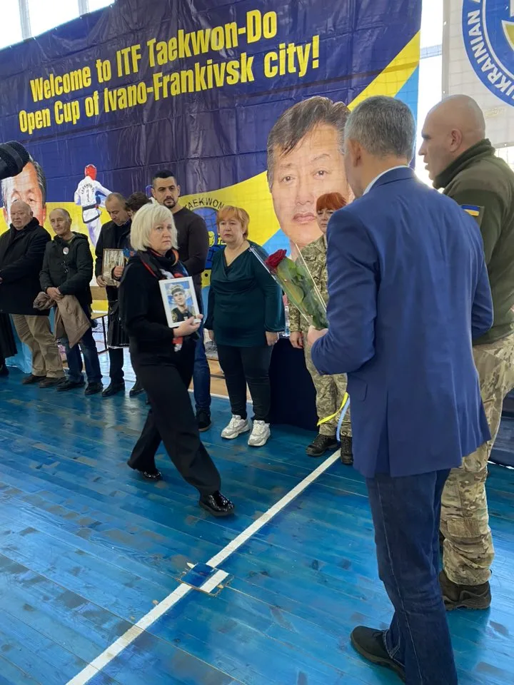 Учасники турніру з тхеквондо в Івано-Франківську