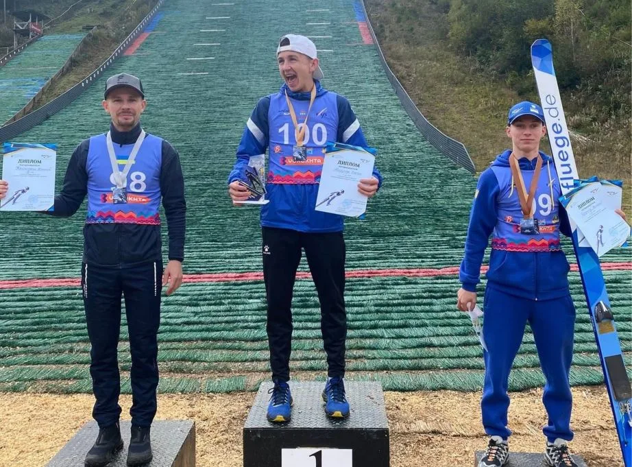 У Ворохті завершився чемпіонат України зі стрибків на лижах із трампліна