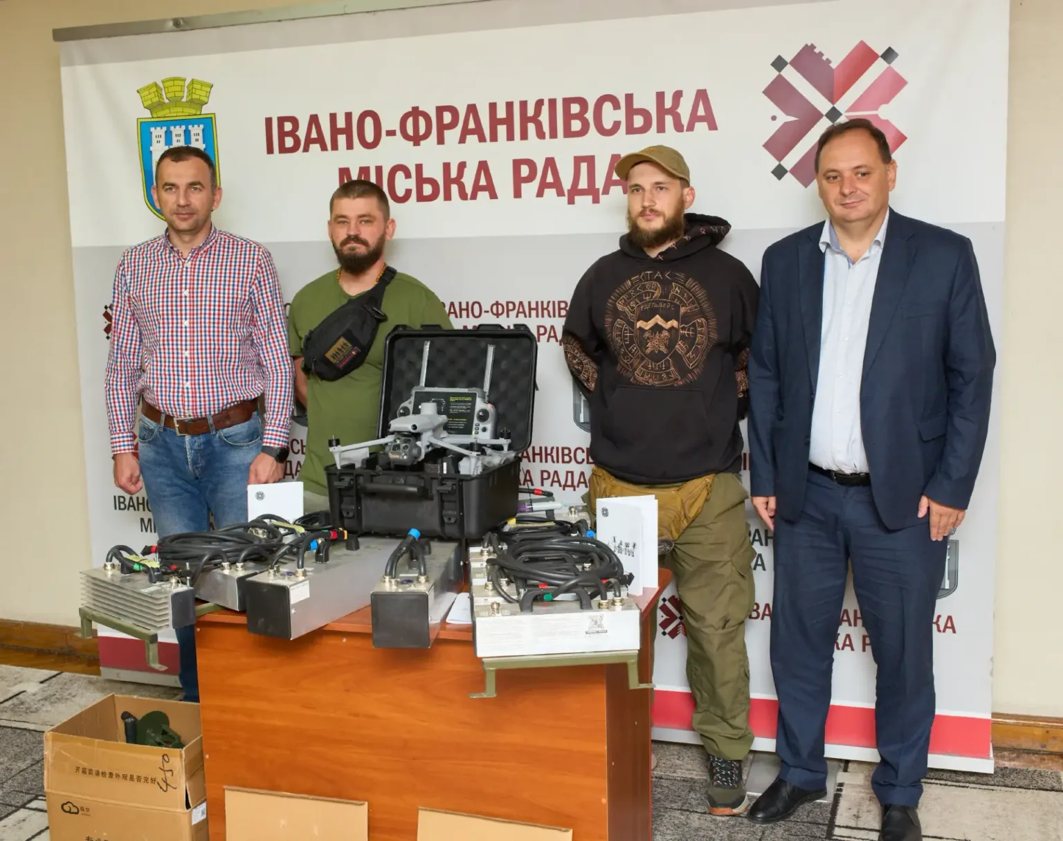 Передача обладнання в Івано-Франківській міській раді.