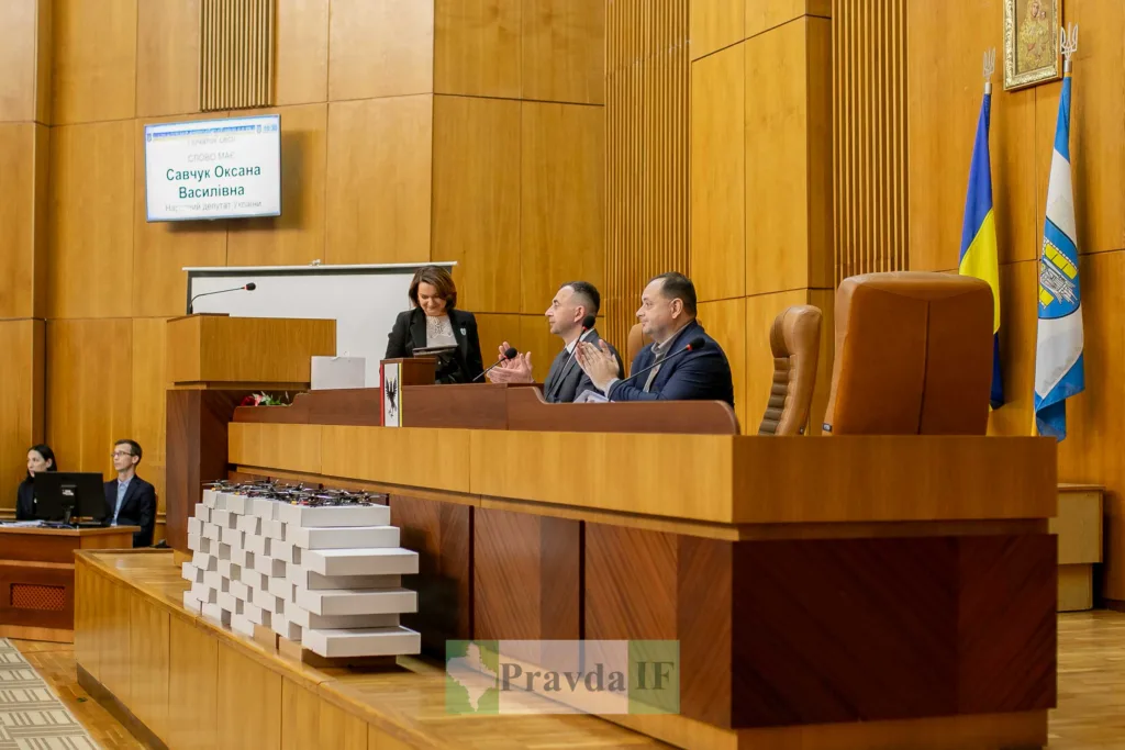 Засідання у міській раді Івано-Франківська