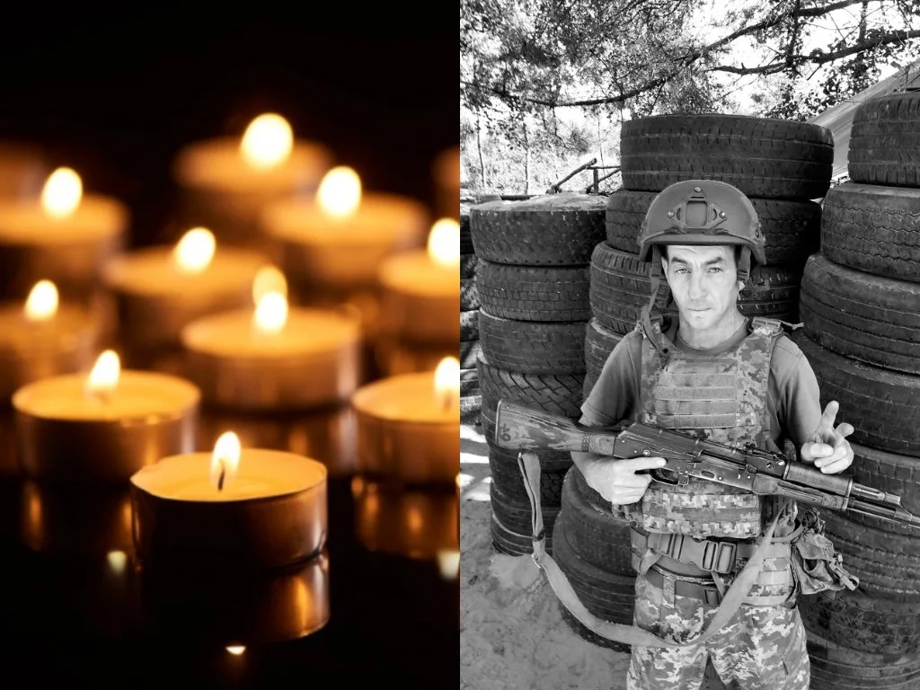 Свічки пам’яті та український військовий